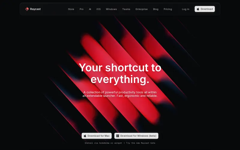 Screenshot of Raycast, captured 2026-09-23.