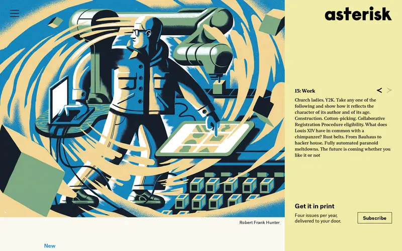 Screenshot of Asterisk Magazine, captured 2026-09-23.