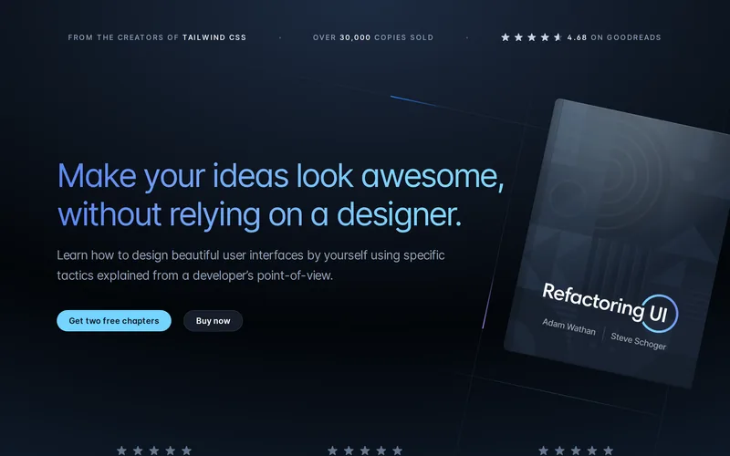 Screenshot of Refactoring UI, captured 2026-09-23.